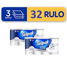 Selpak Tuvalet Kağıdı Extra Pamuksu Doku 32 Rulo