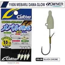 Owner Cultiva 11606 Mebaru Dama Glow Lrf Jighead 1gr No:10