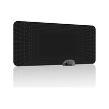 Vaporwave Grid Kaymaz Dikişli Kauçuk Oyuncu Mousepad V1 - 90x40 Xxl Gaming Mouse Pad Fare Altlığı