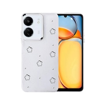 Xiaomi Redmi 13c Uyumlu Fiyonk Desenli Kapak - Desen 2