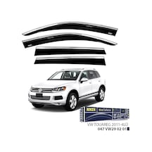 Niken Vw Touareg Cam Rüzgarlığı Kromlu 4'lü 2011+ Sonrası
