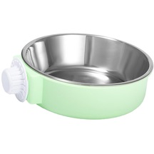 Suntek Sandık Köpek Kase Asılı Su Besleyici Tavşan Yeşil