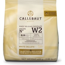 Callebaut W2 Beyaz Drop Çikolata 400 Gr