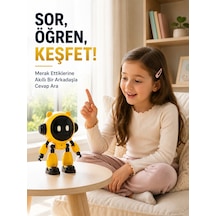Yapay Zeka Robotu Çocuklar İçin 40 Dil Destekli Konuşan Eğitici Akıllı Robot - Lisinya