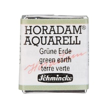Schmincke Horadam Aquarell Artist Sulu Boya Green Earth Yarım Tablet