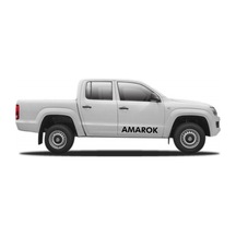 Volkswagen Amarok Yan Kapı Araba Sticker Yapıştırma 2 Ad