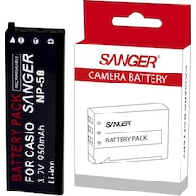 Sanger Np-50 Casio Fotoğraf Makinesi Batarya