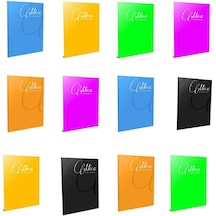 Gıpta Mica Tel Dikişli Pp Kapak Defter A4 Kareli 80Yp 12'Li