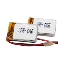 Flybuy 2 Adet 902030 500mah Li-polimer Pil Değişimi, Tam Uyumlu, Kullanım Talimatları İçerikli
