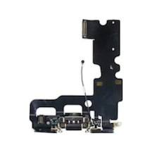 Apple iPhone Uyumlu 7g Şarj Soketi Ve Mikrofon Bordu Orj Siya