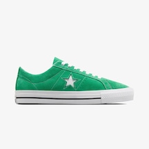 Converse One Star Pro Unisex Yeşil Süet Deri Sneaker