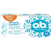 O.B. Ultimate Comfort Süper Tampon 16'lı