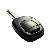 Autohan Keys Clio Ve Kangoo İçin Anahtar Kumanda Kabı, Siyah, Plastik, Tek Butonlu, Araç Anahtarı Muhafaza