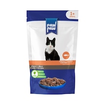 Paw Paw Kedi Yaş Maması Somonlu 85 Gr