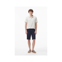 Nautica Erkek Lacivert Regular Fit Chino Şort-15336
