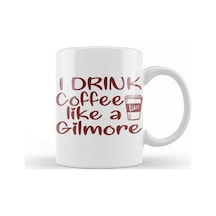 Gilmore Girls Drink Coffee Like A Gilmore Luke's Coffee T Gilmore Girls Fan Gift Brown Kupa Bardak Porselen Karışık