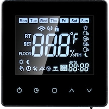 Vkemall Wi-fi Akıllı Termostat Lcd Dokunmatik Ekranlı Programlanabilir Termostat WİFİ