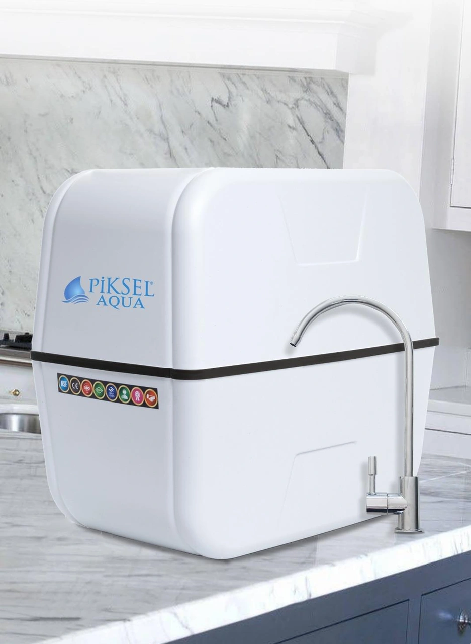 ﻿Piksel Aqua 12 aşamalı Membran Seçenekli Alkali Çelik Tanklı Su Arıtma Cihazı