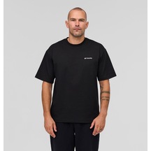 Columbia Csc M Label Chest Graphic Tee Erkek Tişört Cs0470 Siyah