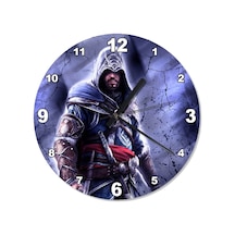 Assassins Creed Desenli Duvar Saati (408136671) Çok Renkli
