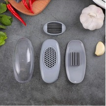 2'si 1 Arada Sarımsak Doğrama Cihazı, Çift Fonksiyonlu Sarımsak K Çok Renkli