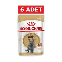 Tr Royal Canın British Shorthair Kedi Konservesi Pouch 85 Gr 6 Adet Yaş Mama