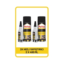 Pattex 2 K Hızlı Yap. 400ml X 2 Adet