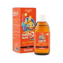 Dinamis Omega 3 Multi-vm İçeren Takviye Edici Gıda Şurup 150 Ml 8