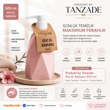 Produkt By Tanzade Nemlendirici Sıvı El Sabunu Günlük Bakım Ve Hijyen 500 Ml