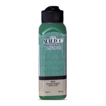 Akrilik Boya, 140ml, Çuha Yeşili 3037 Genel