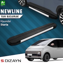 S-dizayn Hyundai Staria S-line Aluminyum Yan Basamak 233 Cm 2021 Üzeri A+ Kalite
