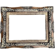 Dekoratif İşlemeli Ahşap Çerçeve 95x75cm 011