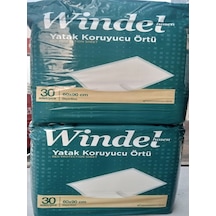 Yatak Koruyucu Örtü Windel 60cm X 90cm 2x30'lu 60 Adet