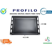 Profilo Uyumlu Ankastre Firin Tepsi Emaye Siğ Siyah 44,2 X 37 Cm - 414802278