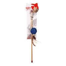 Natura PTC-023 40 CM Tüylü Bambu Top Doğal Kedi Oltası
