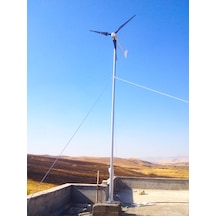 Rüzgar Türbin Montaj Direği 6 Metre