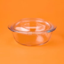 Pyrex Yuvarlak Fırın Kabı - Şeffaf - 3 Lt Şeffaf