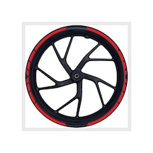 Motosiklet Mor Reflektörlü Jant 17 Inc Jant İçindir Çok Renkli