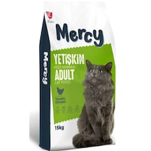 Mercy Tavuklu Yetişkin Kedi Maması 15 KG