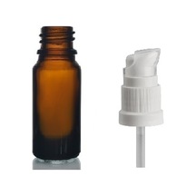 5ml Kahverengi Cam Serum Pompalı Şişe, 24 Adet, Pompalı Şişe, Medikal Şişe, Cam Şişe,