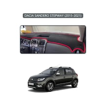 Dacıa Sandero Stepway 2015-2021torpido Koruma Halısı Gri Kenar
