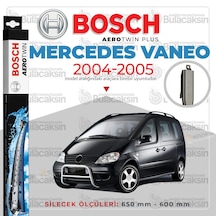 Mercedes Vaneo Muz Silecek Takımı 2004-2005 Bosch Aerotwin