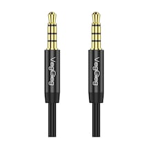 Veggieg 3.5mm Jack Trrs Hi-fi Aux Mikrofon Ve Ses Kablosu 5 Metre