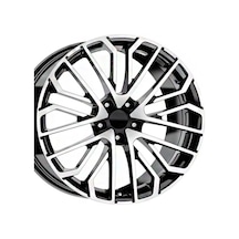 18 İnç 5x112 A3 A4 Octavia Golf Jetta Caddy Passat Uyumlu Siyah E