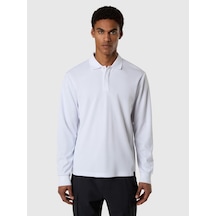 North Sails Uzun Kollu Erkek Polo Yaka T-shirt-33488 Beyaz