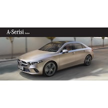 Mercedes A Serisi Sedan 2020-2021 3D Kauçuk Bagaj Havuzu
