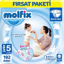 Molfix Bebek Bezi 5 Beden Fırsat Paketi 48x4 192 Adet 4'lü
