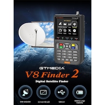 Uydu Yön Bulucu Gtmedia V8 Finder 2(Canlı Görüntü Izleme+Şarjlı)