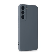 Galaxy  Uyumlu  S23 Plus Kılıf Nano İçi Kadife Silikon - Gri