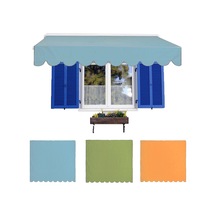 Lebihmurah 3245 5x10 Ayak Gölge Yelken Dikdörtgen Gölge Yelken Veranda Bahçe Açık Yeşil İçin Uv Blok